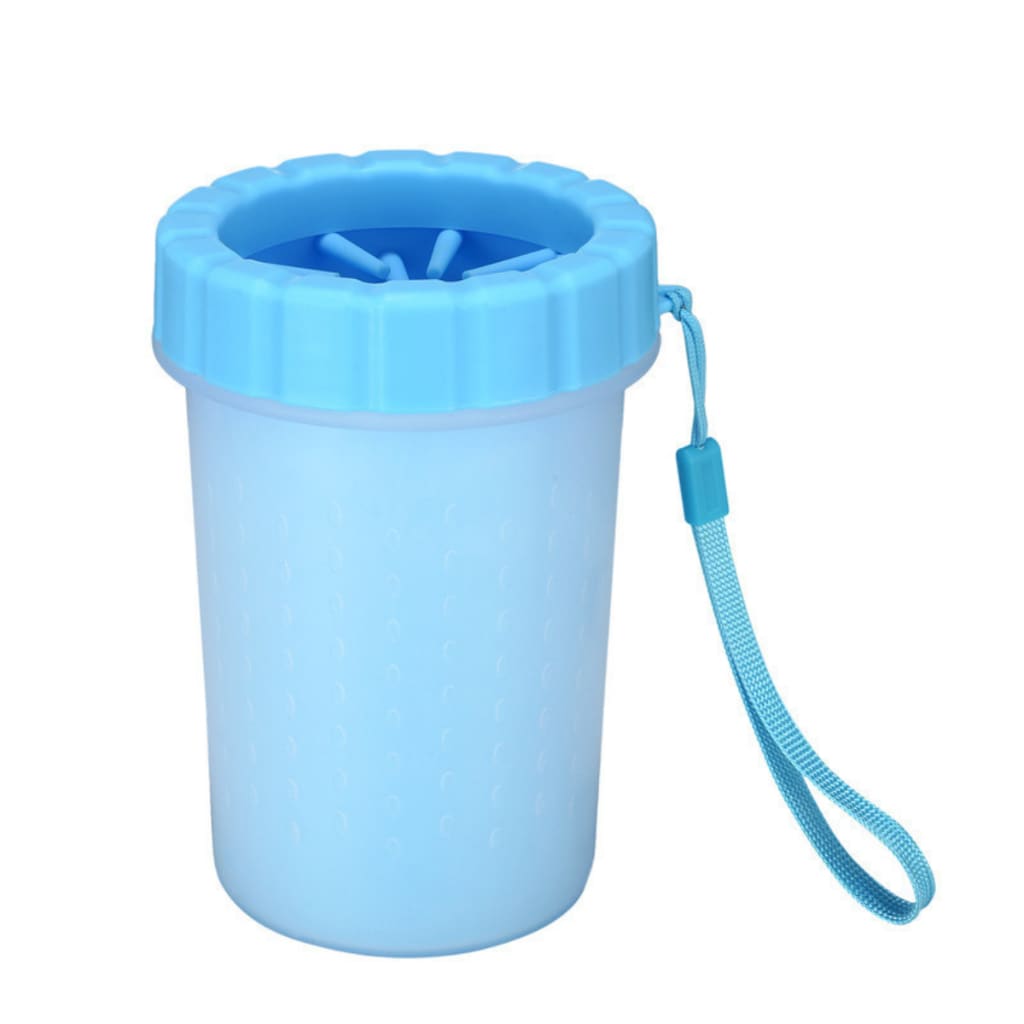 Limpa Patas Para Cães Em Silicone Copo Limpador Banho Lava Pata